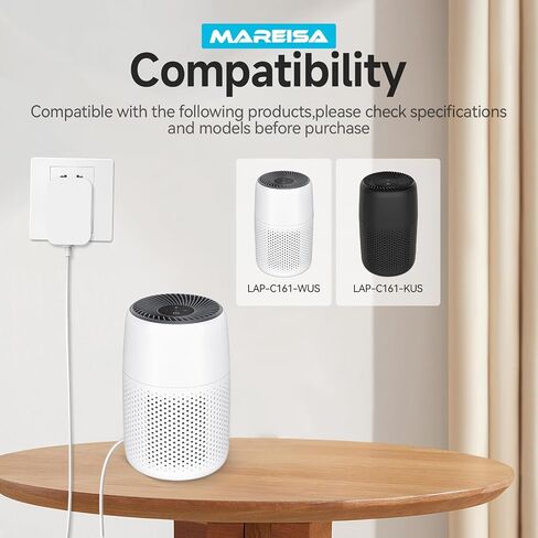 for Levoit Core Mini Air Purifier Power Cord 12V 1A Power Supply UL Lited in Saudi Arabia