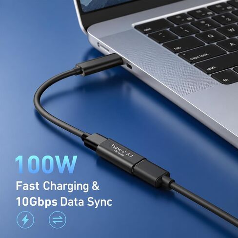 5 Pcs USB C Female to Female Adapter 10Gbps/100W/8K USB C Coupler in Saudi Arabia