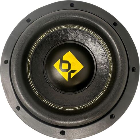 Bass Rockers 10" 2000W Dual 4-Ohm Low Profile Car Subwoofer with Dynamic Audio Output, Aluminum Frame, and Advanced Voice Coil Technology (BR104LP) in Kuwait