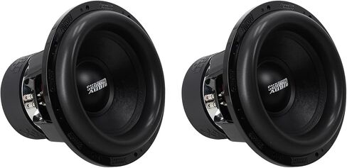 Sundown Audio X-15 V.3 D2 5000-Watt Peak/2500-Watt RMS 15 in Car Subwoofer, Dual 2-Ohm DVC, Mega-Roll Surround, Triple-Stack Magnet Motor, for Deep Bass Vehicle Audio Systems, 2-Piece in Kuwait
