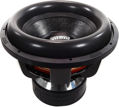 Sundown Audio X-15 V.3 D2 5000-Watt Peak/2500-Watt RMS 15 in Car Subwoofer, Dual 2-Ohm DVC, Mega-Roll Surround, Triple-Stack Magnet Motor, for Deep Bass Vehicle Audio Systems, 2-Piece in Kuwait