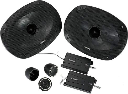 KICKER Front and Rear Door 6x9 & 6.5 Speakers Kit for Subaru Legacy 2015-20 Upgrade Kit - 2 Pairs of CS Series 6x9 and 6 1/2 Inch Speakers with Adapters and Harnesses - 46CSS694 & 46CSC654 in Kuwait