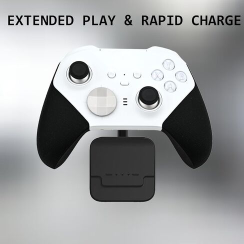 Complete Component Pack Compatible for Xbox Elite Series 2 Controller , Accessories Includes 1 Carrying Case, 1 Charging Dock, 1 Charger Cable, 4 Thumbsticks, 4 Paddles and 1 Adjustment Tool(Black) in Kuwait