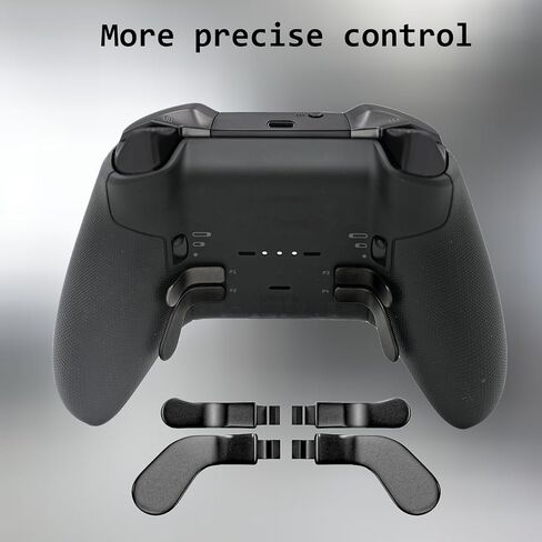 Complete Component Pack Compatible for Xbox Elite Series 2 Controller , Accessories Includes 1 Carrying Case, 1 Charging Dock, 1 Charger Cable, 4 Thumbsticks, 4 Paddles and 1 Adjustment Tool(Black) in Kuwait
