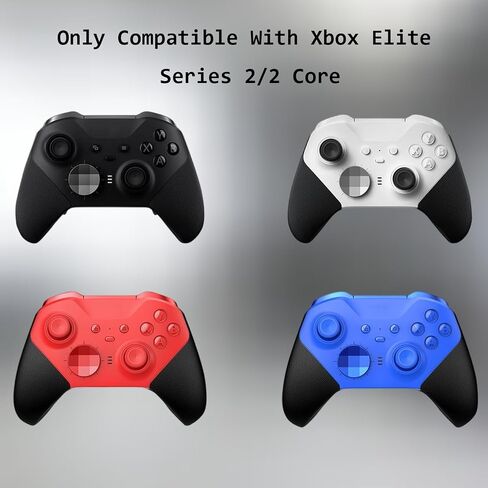 Complete Component Pack Compatible for Xbox Elite Series 2 Controller , Accessories Includes 1 Carrying Case, 1 Charging Dock, 1 Charger Cable, 4 Thumbsticks, 4 Paddles and 1 Adjustment Tool(Black) in Kuwait