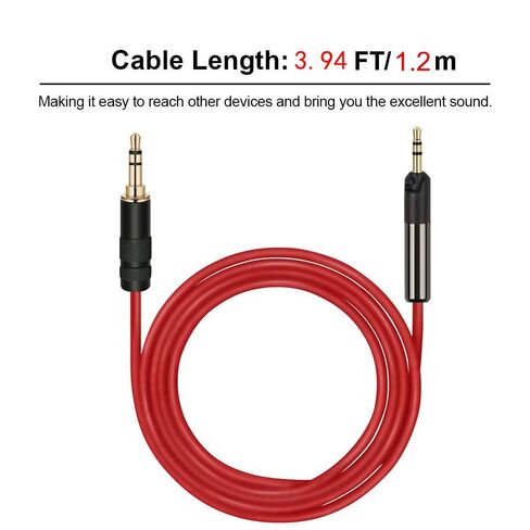 3.5mm Replacement Audio Upgrade Cord for HD620S HD598 HD598Cs HD560s HD598SE HD400PRO HD569 HD579 HD505 Balanced Headphone Cable 3.94feet in Kuwait
