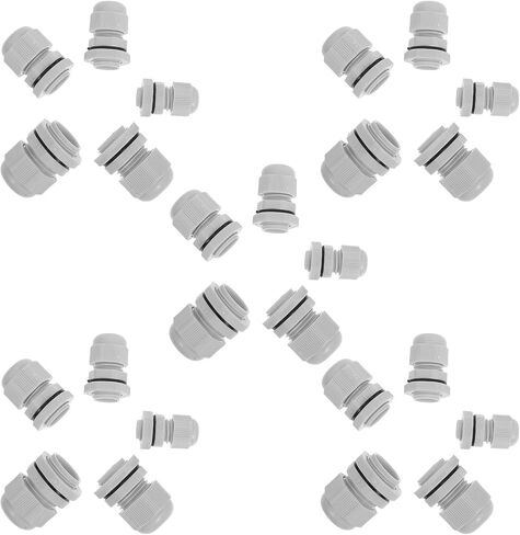 25pcs Waterproof Nylon Cable Gland Protector Adjustable 3-15mm in Saudi Arabia