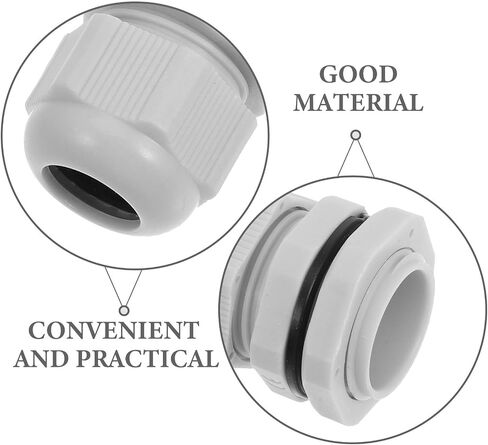 25pcs Waterproof Nylon Cable Gland Protector Adjustable 3-15mm in Saudi Arabia