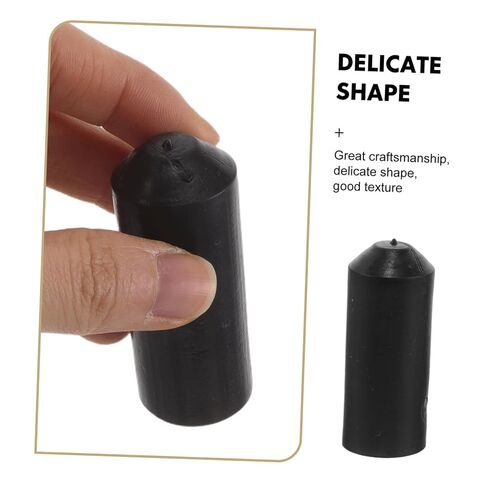 40pcs Heat Shrink Cable Cover 10mm X 30mm Rubber Black End Cap in Saudi Arabia