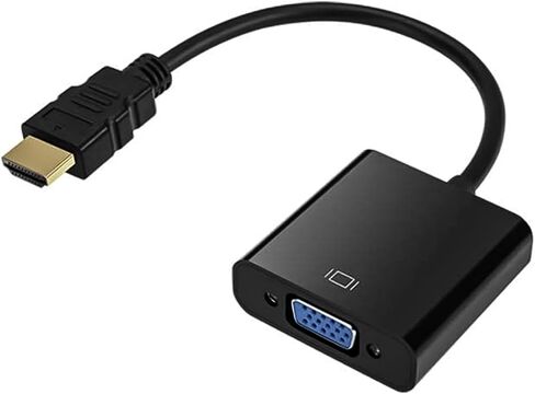 HDMI to VGA, Gold-Plated HDMI to VGA Adapter 3 Pack(Male to Female) in Kuwait