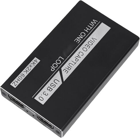 4K High Speed Video Capture Card with Microphone Input for Real Time Recording, Works with Cameras, Simple Setup in Kuwait
