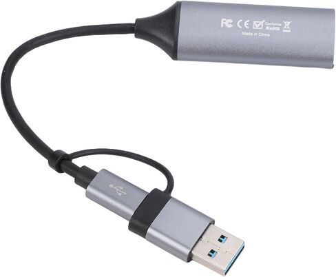Card to USB 3.0 Video Device 4K 30Hz to 1080P 60Hz with and UVC Driverless Plug & Play for Streaming Recording Games su in Kuwait