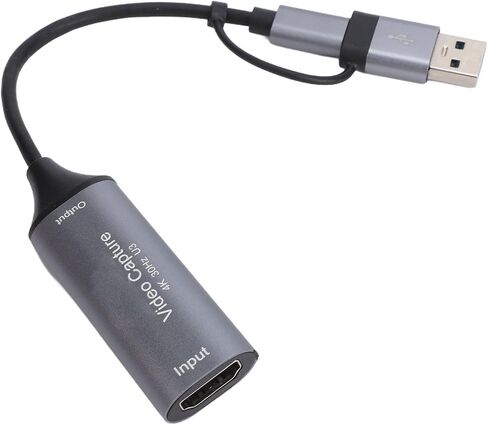 Card to USB 3.0 Video Device 4K 30Hz to 1080P 60Hz with and UVC Driverless Plug & Play for Streaming Recording Games su in Kuwait