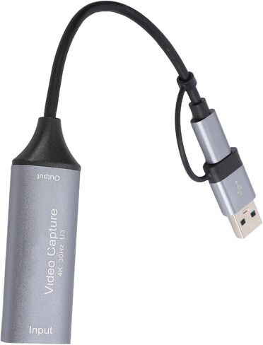Card to USB 3.0 Video Device 4K 30Hz to 1080P 60Hz with and UVC Driverless Plug & Play for Streaming Recording Games su in Kuwait