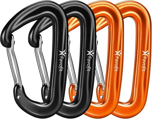 12KN Heavy Duty Carabiner Clips - for Hammocks Keys Keychains Dog Leashes in Kuwait