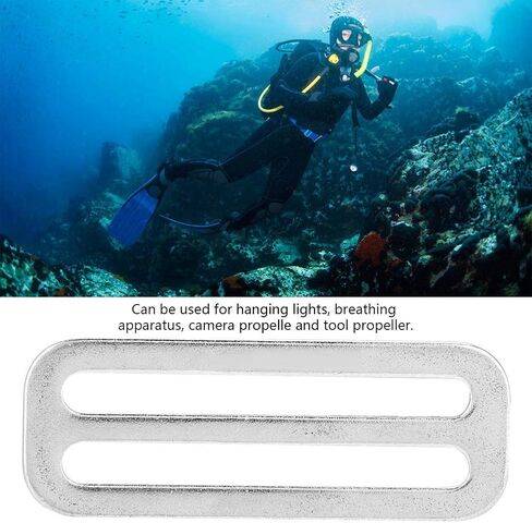 Stainless Steel Weight Belt Keeper Clip for Underwater Scuba Diving in Saudi Arabia