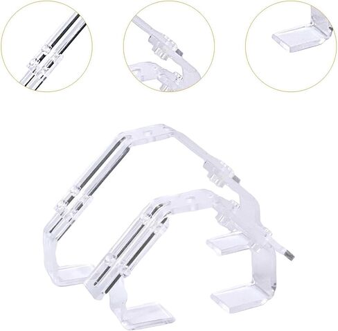 Aquarium Led Light Holder Bracket 2 Pack in Kuwait