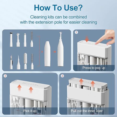 Keyboard Cleaner Laptop Cleaning Kit 22-in-1 in Kuwait