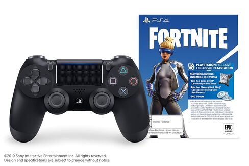 Sony Dualshock 4 Wireless Controller for PlayStation 4 - Fortnite Jet Black - PlayStation 4 in Kuwait