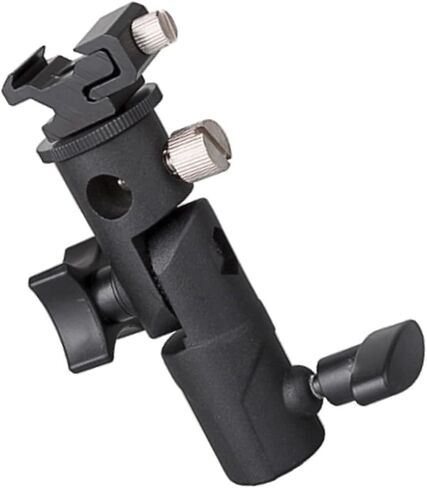 Photography Flashing Bracket Camera Mount Professional Rotation Light Stand Light Mount Lightweight Metal Bracket in Saudi Arabia