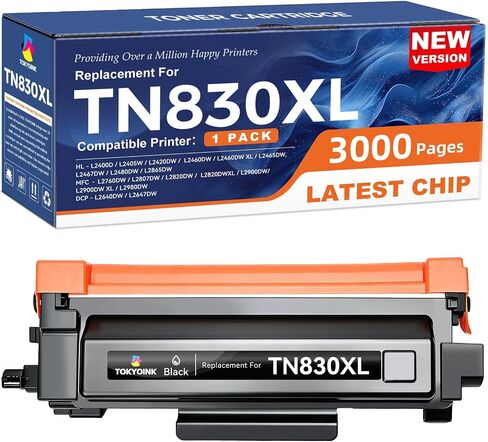 TOKYOINK TN830XL Toner Cartridges Replacement for Brother TN830 830XL 1Pack in Saudi Arabia