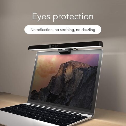 Monitor Light Bar with Touch Control, 3 Color Modes Stepless Dimming, USB Powered 60 Min Timer for Computer Monitor Reading in Kuwait