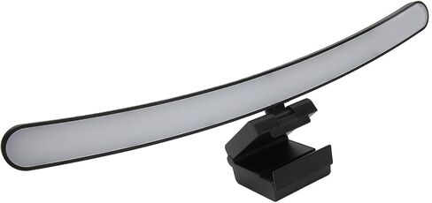 Curved Monitor Light Bar, Dimmable Computer Screen Lamp with Stepless Dimming, 3 Color Temperature Touch Control, Type C Powered, for Curved & Flat Screens Up to 1.6 Inch in Kuwait