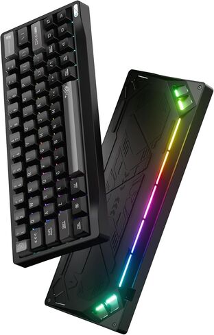 OOCTPK Chilkey SF60 Wired Hall Effect Keyboard with Metal Keycaps, 60% Gaming Keyboard with WS Flux Switch Hot Swappable, Rapid Trigger, 16 Millions ARGB, Full-Aluminum for a Rich, Deep, Thock Typing in Kuwait