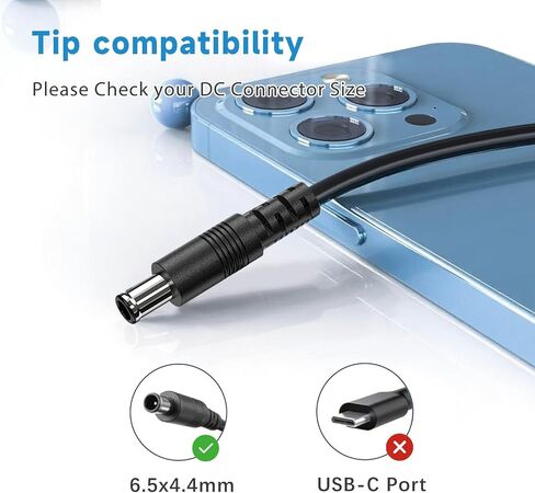 65W Monitor Power Adapter Compatible with LG Monitor in Kuwait