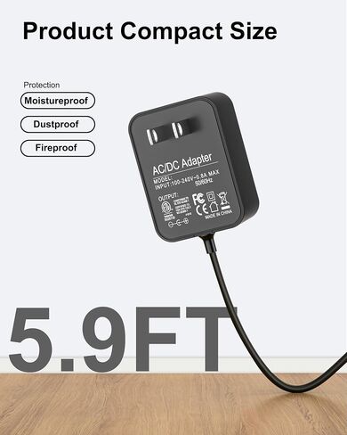 Charger for Shark HX101 StainForce Cordless Cleaner, ETL AC Adapter in Saudi Arabia