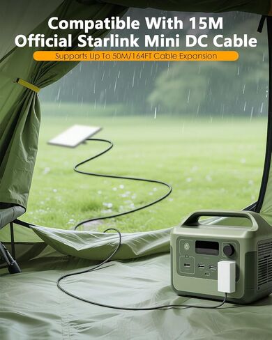 Starlink Mini 12V Power Supply Adapter 30V 2A 60W Wall Charger 2M Cable in Kuwait