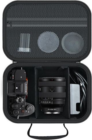 Camera Case for Sony Alpha 7 VI III IV/7R V, Hard EVA Protective Bag in Kuwait