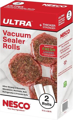 Nesco Heavy Duty Vaccum Sealer Bags- Gallon 50 Count in Saudi Arabia