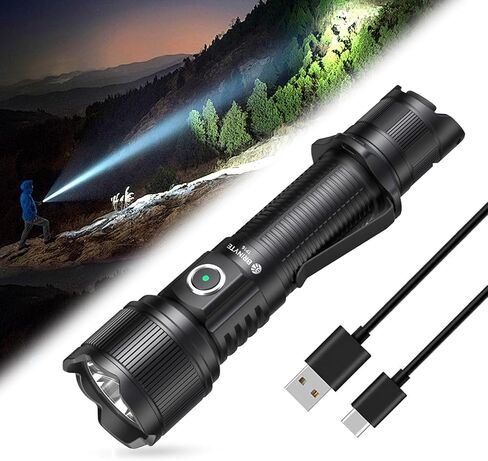 Brinyte PT16A Tactical Flashlight, 3000 Lumens Light in Kuwait