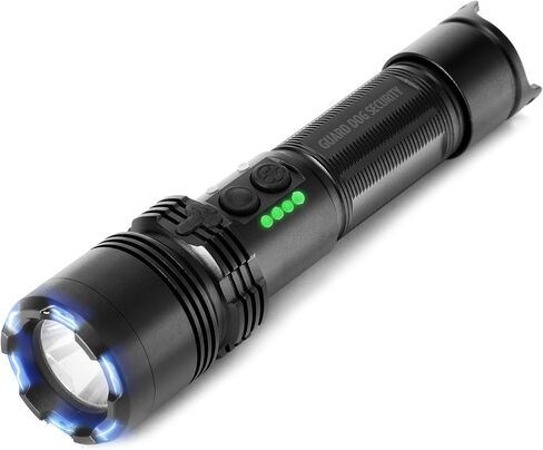 GUARD DOG SECURITY LightSafer Stun Gun Self Defense, LED Flashlight, Police Strength Stun Gun with Concealed Prong Technology, Rechargeable with Charging Indicator in Kuwait