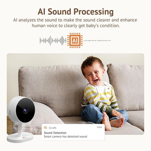 Girafit 2K Window Camera (2 Pack)+5GHz & 2.4GHz Indoor Camera (1 Pack) in Kuwait
