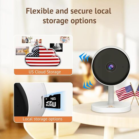 Girafit 2K Window Camera (2 Pack)+5GHz & 2.4GHz Indoor Camera (1 Pack) in Kuwait