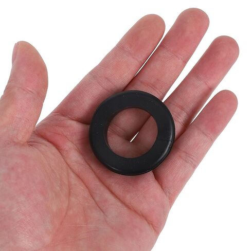 ibasenice 6pcs Rubber Cable Grommets for Electrical Wire Protection with Throughhole Design and Easy Installation, Black Rubber Grommet Plugs for Wiring and Cable Management in Saudi Arabia