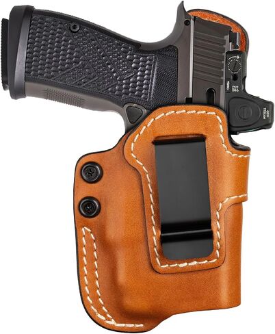 IWB Holster for Glock 43X MOS w/TLR-7X Sub, TLR-7 HL-X Sub, Right, Brown in Kuwait