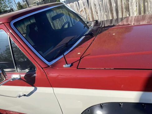 4" inch Aluminum Black Antenna Mast for Ford Bronco 1980-1996 — Short Stubby Power Rod Radio AM/FM Antenna — Waterproof, Easy Installation, No Tools Required — Antenna Base is Not Included in Kuwait