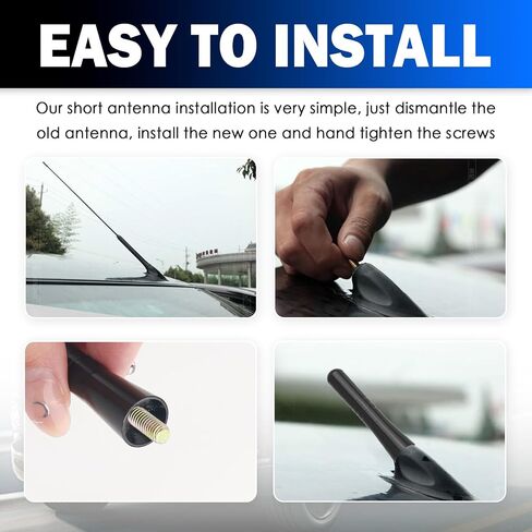 2.28" Car Antenna Replacement,Anti-Collision Car Stubby Antenna in Kuwait