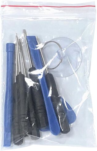 11-in-1 Handheld Device Screen Opening Repair Tools Kit Screwdriver Set with Suction Cup and Pry Wedges for Smartphones Tablets Laptops Electronics in Kuwait