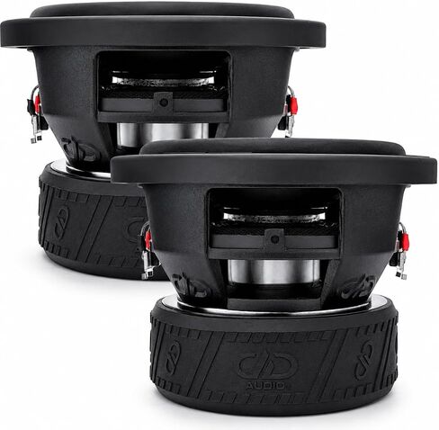 Digital Designs (2) DD Audio 606d-D2 6.5" 1500W Dual 2-Ohm Subwoofers Power Tuned Bass Speakers in Kuwait