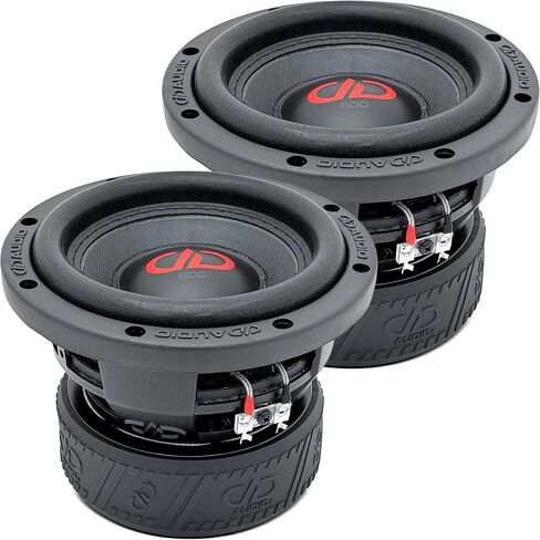 Digital Designs (2) DD Audio 606d-D2 6.5" 1500W Dual 2-Ohm Subwoofers Power Tuned Bass Speakers in Kuwait