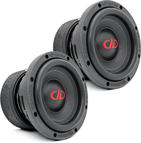 Digital Designs (2) DD Audio 606d-D2 6.5" 1500W Dual 2-Ohm Subwoofers Power Tuned Bass Speakers in Kuwait