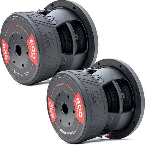 Digital Designs (2) DD Audio 606d-D2 6.5" 1500W Dual 2-Ohm Subwoofers Power Tuned Bass Speakers in Kuwait