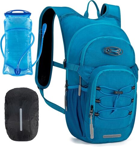 KABAQOO Hydration Backpack, 18L Multipurpose Hiking Backpack with 3L Water Bladder, Water Backpack Insulated Hydration Pack Ideal for Hiking and Cycling in Kuwait