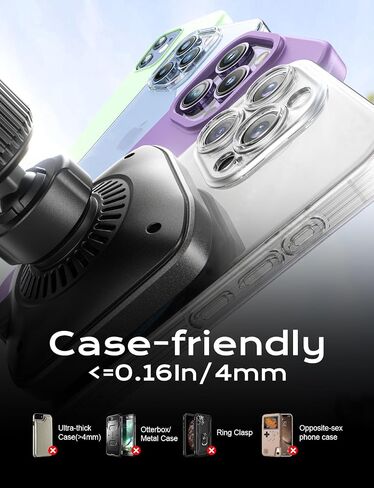 Chgeek for MagSafe Car Mount Charger[15W Fast Charging & 2400gf Magnetic] in Kuwait