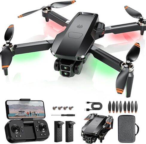 Drone with Camera for Adults, Brushless Motor Drones for Kids Beginners. in Kuwait