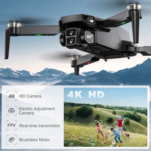 Drone with Camera for Adults, Brushless Motor Drones for Kids Beginners. in Kuwait